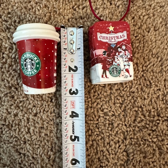 Starbucks Red Holiday Ornaments Set - Picture 5 of 5